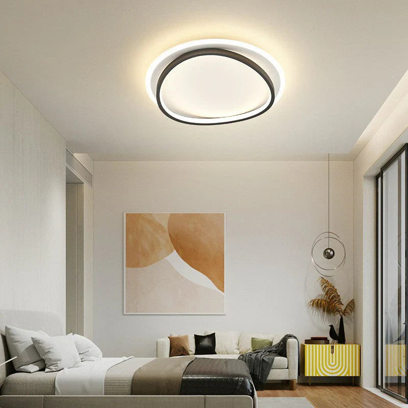 Moderne LED-loftlampe i futuristisk design