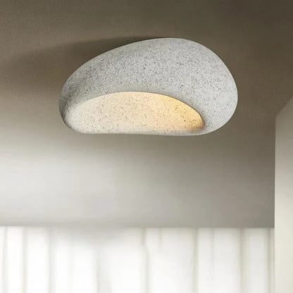 Wabi-sabi LED loftlampe med organisk form