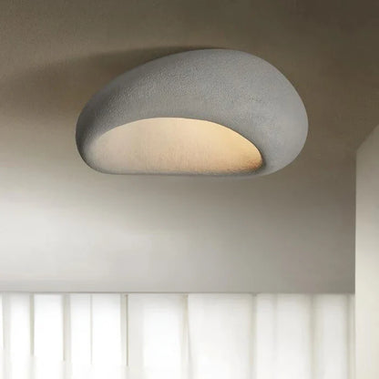 Wabi-sabi LED loftlampe med organisk form