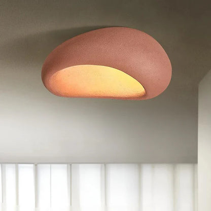 Wabi-sabi LED loftlampe med organisk form