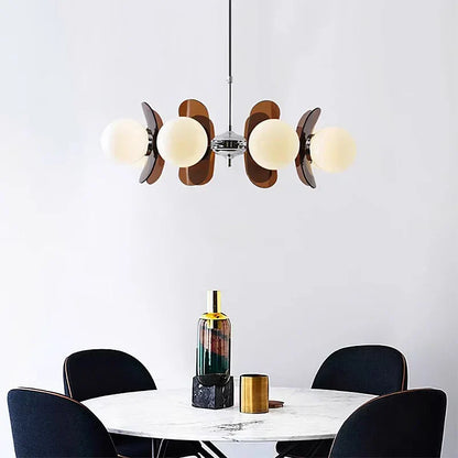 Pendellampe med Kugleformede Skærme i Retro Bauhaus-stil