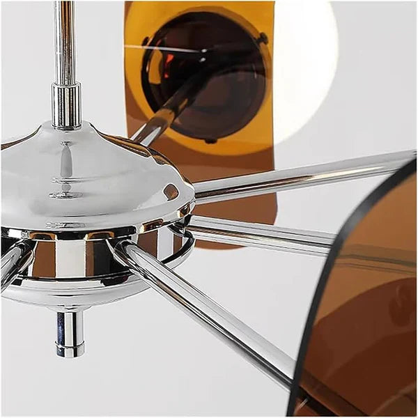 Pendellampe med Kugleformede Skærme i Retro Bauhaus-stil