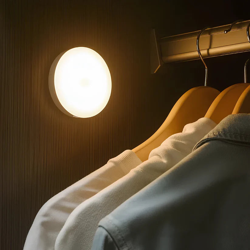 Trådløs LED-lampe med bevægelsessensor og USB-opladning