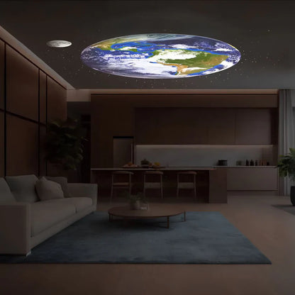 Stjernoprojektor med 13 projektioner – planetarium til hjemmet